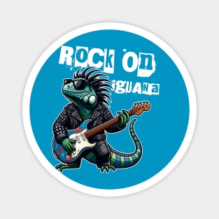 ROCK ON, IGUANA Magnet